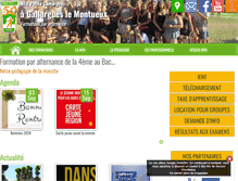 Tablet Screenshot of mfr-gallargues.com